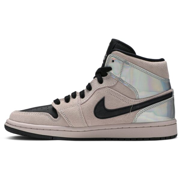 Jordan 1 Mid Dirty Powder Iridescent (Women's) BQ6472-602 - Brosneaker photo 3