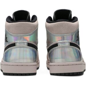 Jordan 1 Mid Dirty Powder Iridescent (Women's) BQ6472-602 - Brosneaker photo 6