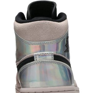 Jordan 1 Mid Dirty Powder Iridescent (Women's) BQ6472-602 - Brosneaker photo 7