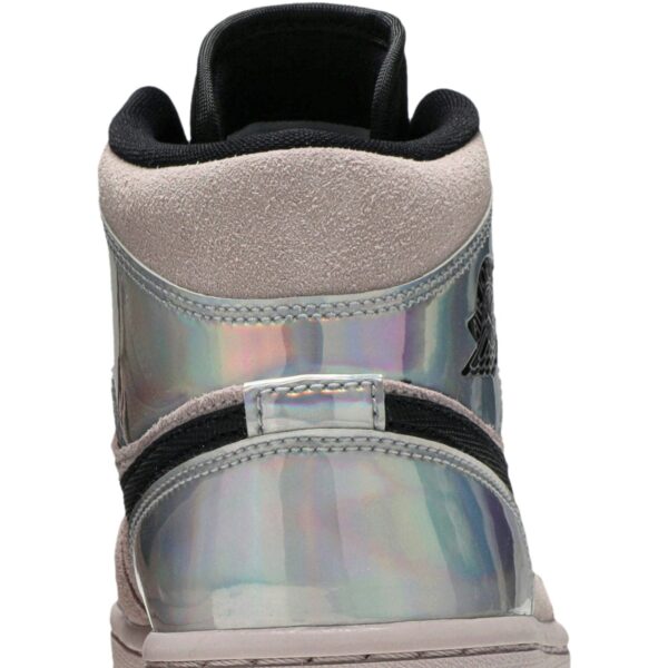 Jordan 1 Mid Dirty Powder Iridescent (Women's) BQ6472-602 - Brosneaker photo 7