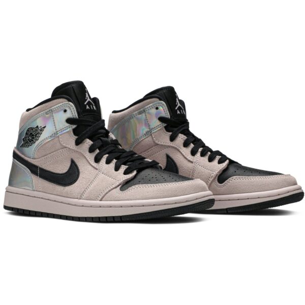 Jordan 1 Mid Dirty Powder Iridescent (Women's) BQ6472-602 - Brosneaker photo 8