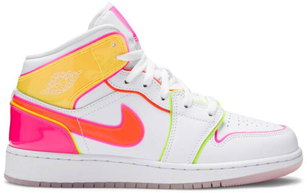 Jordan 1 Mid Edge Glow (GS) CV4611-100 - Brosneaker photo 1