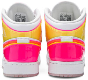 Jordan 1 Mid Edge Glow (GS) CV4611-100 - Brosneaker photo 4