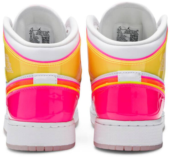 Jordan 1 Mid Edge Glow (GS) CV4611-100 - Brosneaker photo 4