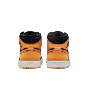 Jordan 1 Mid Fat Tongue Black Orange FJ4923-008 - Brosneaker photo 5