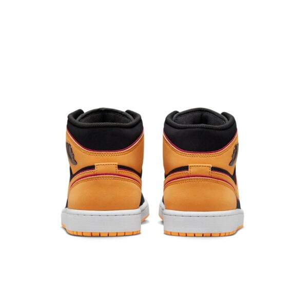 Jordan 1 Mid Fat Tongue Black Orange FJ4923-008 - Brosneaker photo 5