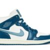 Jordan 1 Mid French Blue (Women's) BQ6472-414 - Brosneaker photo 1