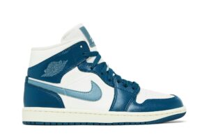 Jordan 1 Mid French Blue (Women's) BQ6472-414 - Brosneaker photo 1