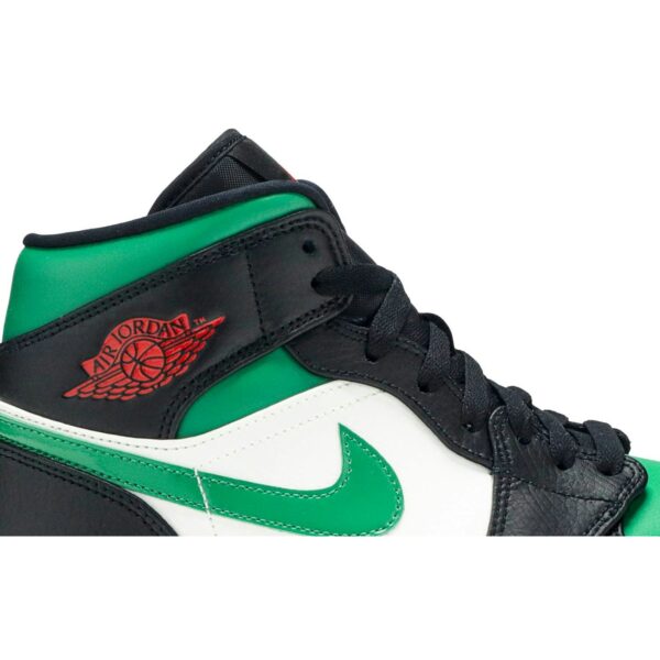 Jordan 1 Mid Green Toe 554724-067 - Brosneaker photo 2