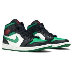 Jordan 1 Mid Green Toe 554724-067 - Brosneaker photo 8