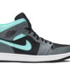 Jordan 1 Mid Grey Aqua 554724-063 - Brosneaker photo 1
