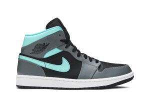 Jordan 1 Mid Grey Aqua 554724-063 - Brosneaker photo 1