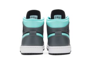 Jordan 1 Mid Grey Aqua 554724-063 - Brosneaker photo 6