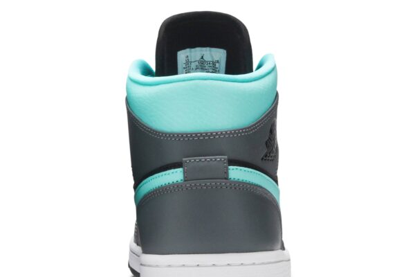 Jordan 1 Mid Grey Aqua 554724-063 - Brosneaker photo 7