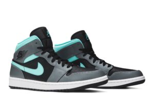 Jordan 1 Mid Grey Aqua 554724-063 - Brosneaker photo 8