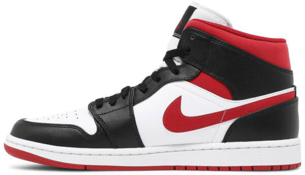 Jordan 1 Mid Gym Red Black White 554724-122 - Brosneaker photo 2