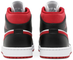 Jordan 1 Mid Gym Red Black White 554724-122 - Brosneaker photo 4