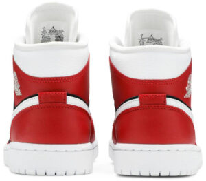 Jordan 1 Mid Gym Red Black (Women's) BQ6472-601 - Brosneaker photo 4
