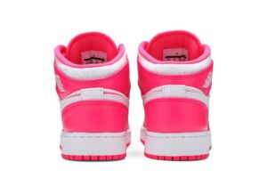 Jordan 1 Mid Hyper Pink White (GS) 555112-611 - Brosneaker photo 6