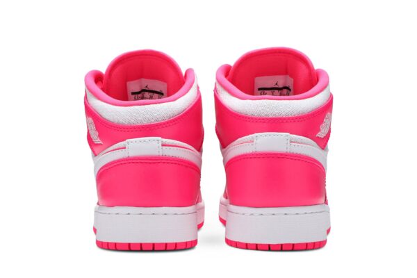Jordan 1 Mid Hyper Pink White (GS) 555112-611 - Brosneaker photo 6