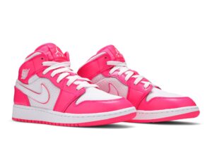 Jordan 1 Mid Hyper Pink White (GS) 555112-611 - Brosneaker photo 8