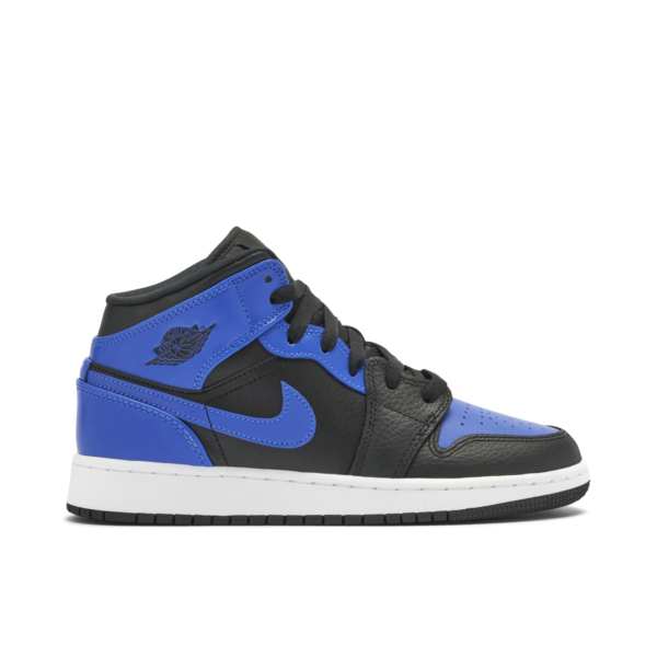 Jordan 1 Mid Hyper Royal (GS) 554725-077 - Brosneaker photo 1