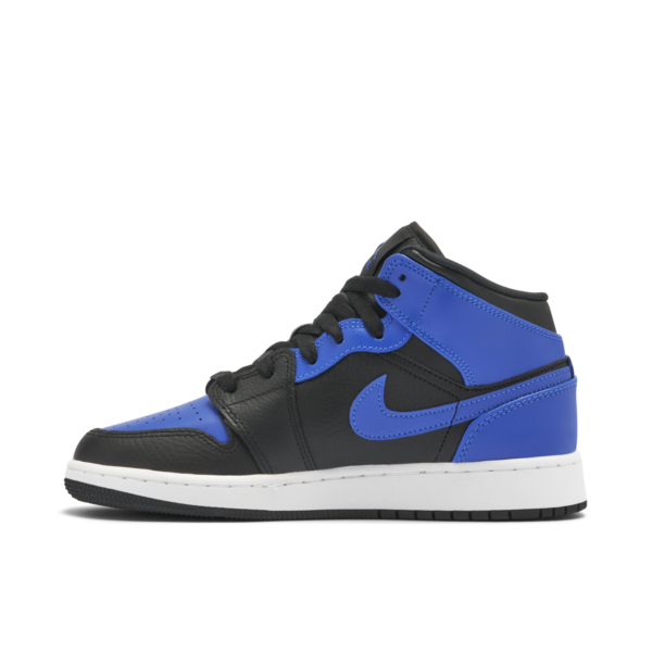 Jordan 1 Mid Hyper Royal (GS) 554725-077 - Brosneaker photo 2