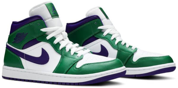 Jordan 1 Mid Incredible Hulk 554724-300 - Brosneaker photo 3