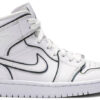 Jordan 1 Mid Iridescent Reflective White (Women's) CK6587-100 - Brosneaker photo 1