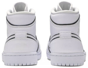 Jordan 1 Mid Iridescent Reflective White (Women's) CK6587-100 - Brosneaker photo 4