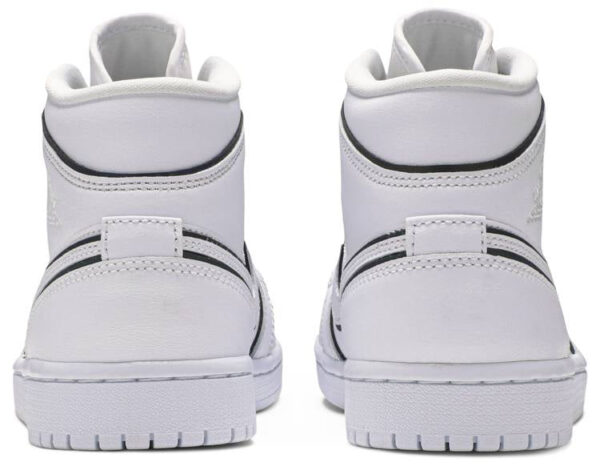 Jordan 1 Mid Iridescent Reflective White (Women's) CK6587-100 - Brosneaker photo 4