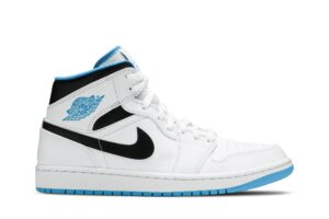 Jordan 1 Mid Laser Blue 554724-141 - Brosneaker photo 1