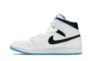 Jordan 1 Mid Laser Blue 554724-141 - Brosneaker photo 3