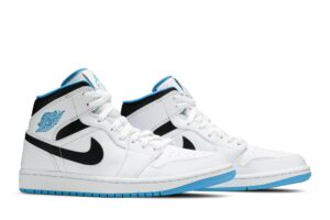Jordan 1 Mid Laser Blue 554724-141 - Brosneaker photo 8