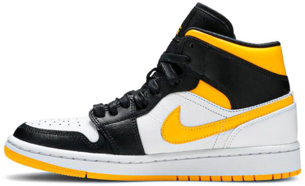 Jordan 1 Mid Laser Orange Black (Women's) CV5276-107 - Brosneaker photo 2