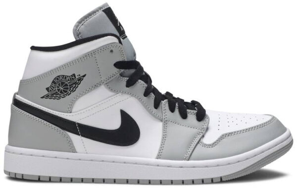 Jordan 1 Mid Light Smoke Grey 554724-092 - Brosneaker photo 1