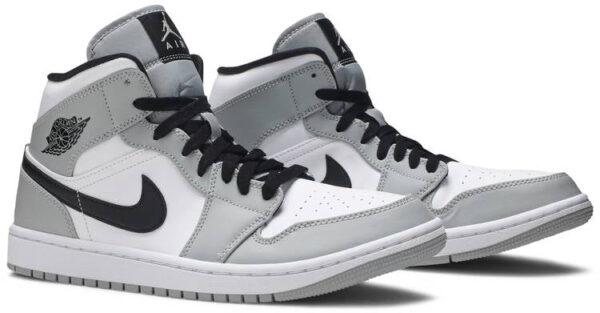 Jordan 1 Mid Light Smoke Grey 554724-092 - Brosneaker photo 3