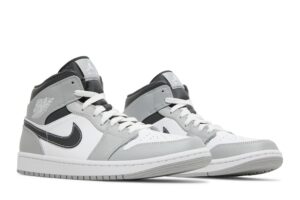 Jordan 1 Mid Light Smoke Grey Anthracite 554724-078 - Brosneaker photo 8