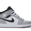 Jordan 1 Mid Light Smoke Grey (GS) 554725-078 - Brosneaker photo 1
