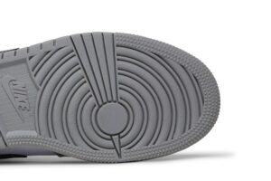Jordan 1 Mid Light Smoke Grey (GS) 554725-078 - Brosneaker photo 5