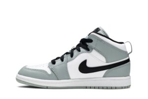 Jordan 1 Mid Light Smoke Grey (PS) 640734-092 - Brosneaker photo 3