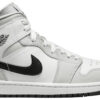Jordan 1 Mid Light Smoke Grey (Women's) BQ6472-015 - Brosneaker photo 1