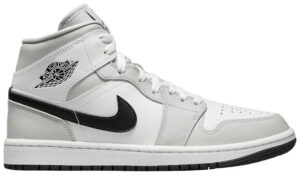 Jordan 1 Mid Light Smoke Grey (Women's) BQ6472-015 - Brosneaker photo 1