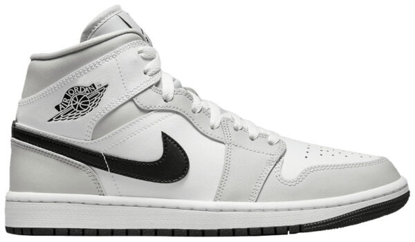 Jordan 1 Mid Light Smoke Grey (Women's) BQ6472-015 - Brosneaker photo 1