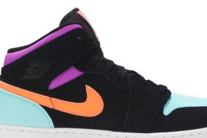 Jordan 1 Mid Multi-Color (GS) 554725-083 - Brosneaker photo 2