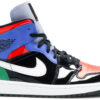 Jordan 1 Mid Multi Patent (Women's) CV5276-001 - Brosneaker photo 1