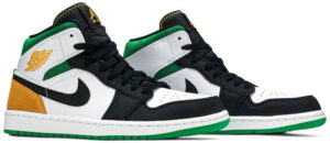 Jordan 1 Mid Oakland 852542-101 - Brosneaker photo 3