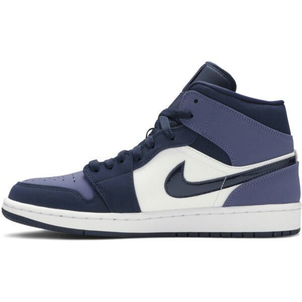 Jordan 1 Mid Obsidian Sanded Purple 554724-445 - Brosneaker photo 3