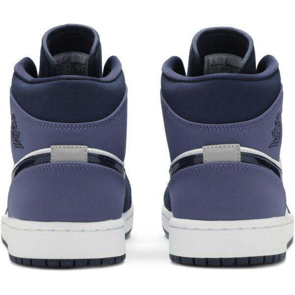 Jordan 1 Mid Obsidian Sanded Purple 554724-445 - Brosneaker photo 6