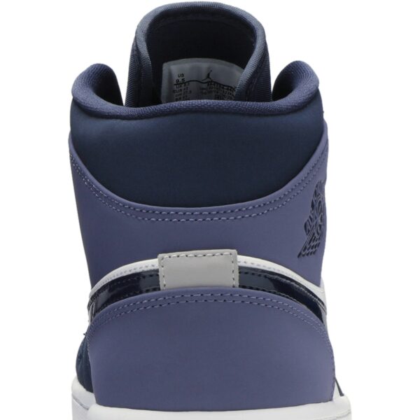 Jordan 1 Mid Obsidian Sanded Purple 554724-445 - Brosneaker photo 7